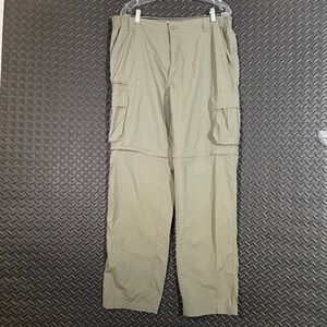 Field & Stream Original‎ Outfitters Olive Green Cargo Hiking Outdoor Pants Men L